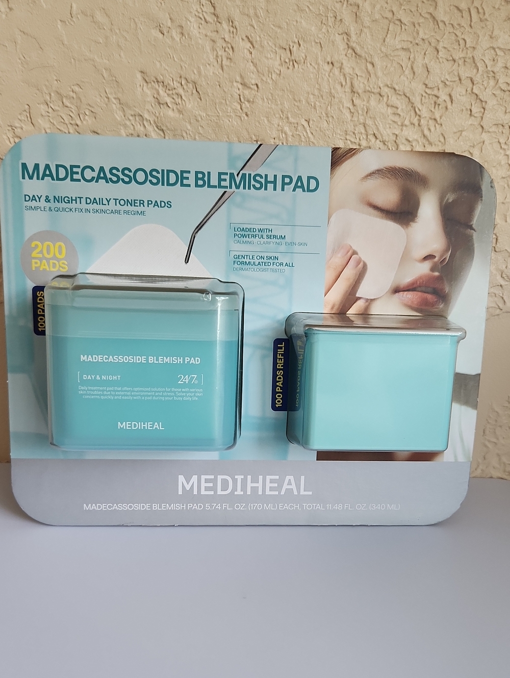 MEDIHEAL Madecassoside Blemish Pad 200-count set
